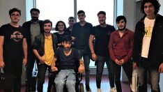 ENGELLERİ  EĞİTİM TUTKUSU İLE AŞIYOR