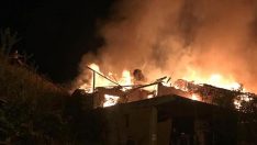 MUMCU’DA KORKUTAN YANGIN