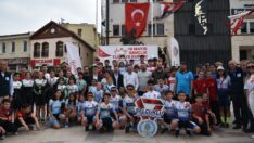 Bisikletçilere Ödülleri Verildi