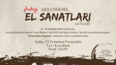 El Sanatları Günleri başlıyor