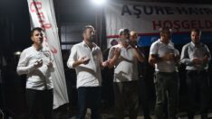 Belediyeden aşure ikramı