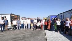 Yavaş’tan Konteyner Kent ziyareti