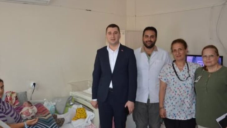 Kaymakam Koyuncu’dan Hastane Ziyareti