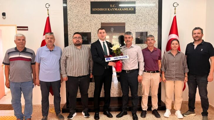 Kaymakam Koyuncu’ya Ziyaretler