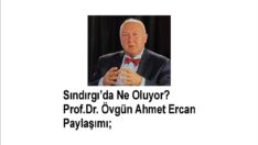 Sındırgı’da Ne Oluyor?