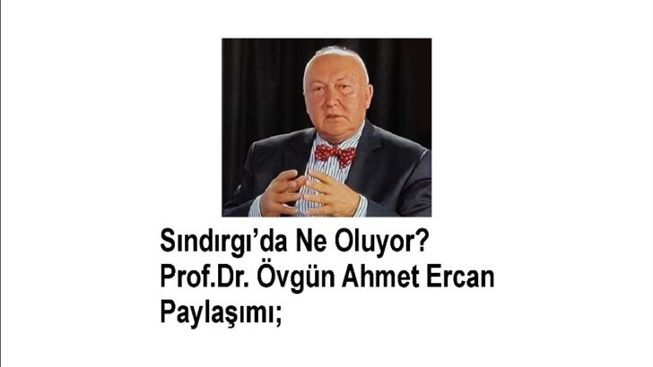 Sındırgı’da Ne Oluyor?