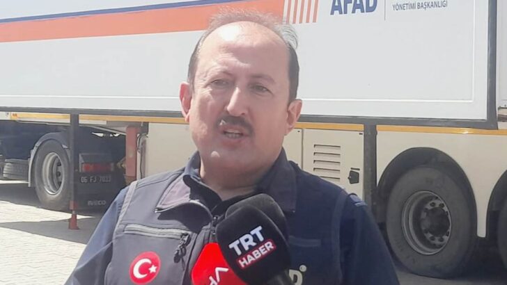 AFAD Başkanı Çalışmaları Aktardı