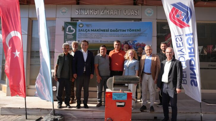 Salça Makinesi Dağıtımı