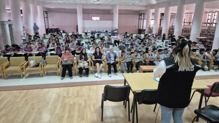 AFAD’dan Okullarda Bilgilendirme