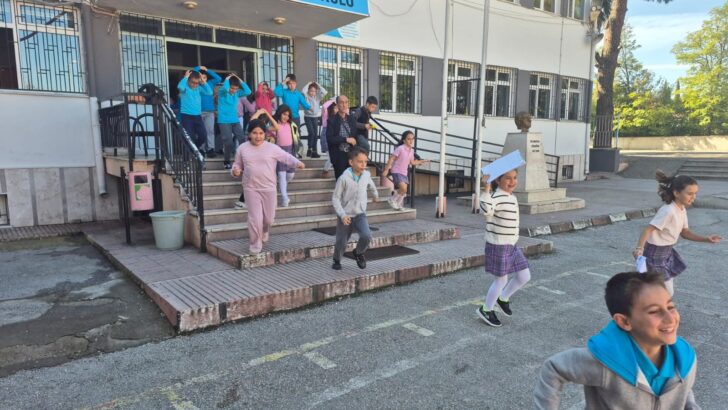 Okullarda Afet Tatbikatı