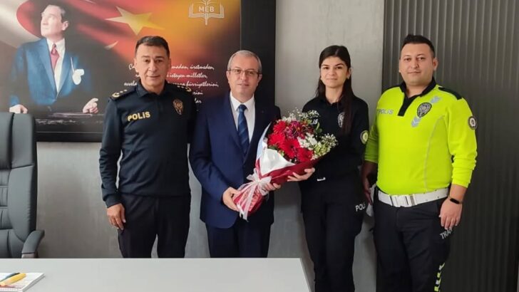 Emniyetten Öğretmenler Günü Ziyareti