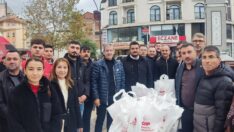 Depremzedelere Pirinç Yardımı