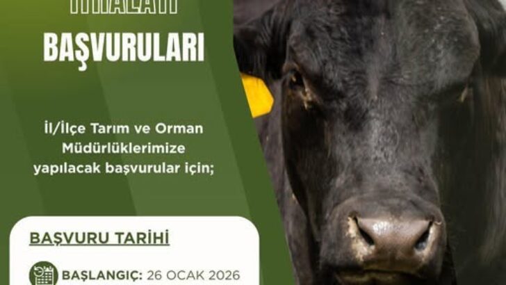 Hayvan İthalat Tarihleri Yenilendi