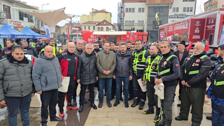 DEPREMZEDEYE MOTORCU MORALİ