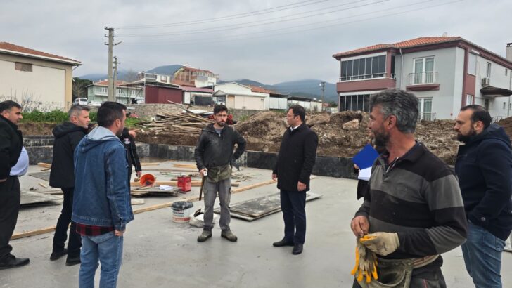 SPOR TESİSİ YAPILIYOR