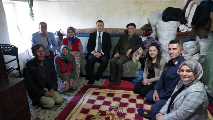 Kaymakam Koyuncu’dan Mahalle Ziyaretleri